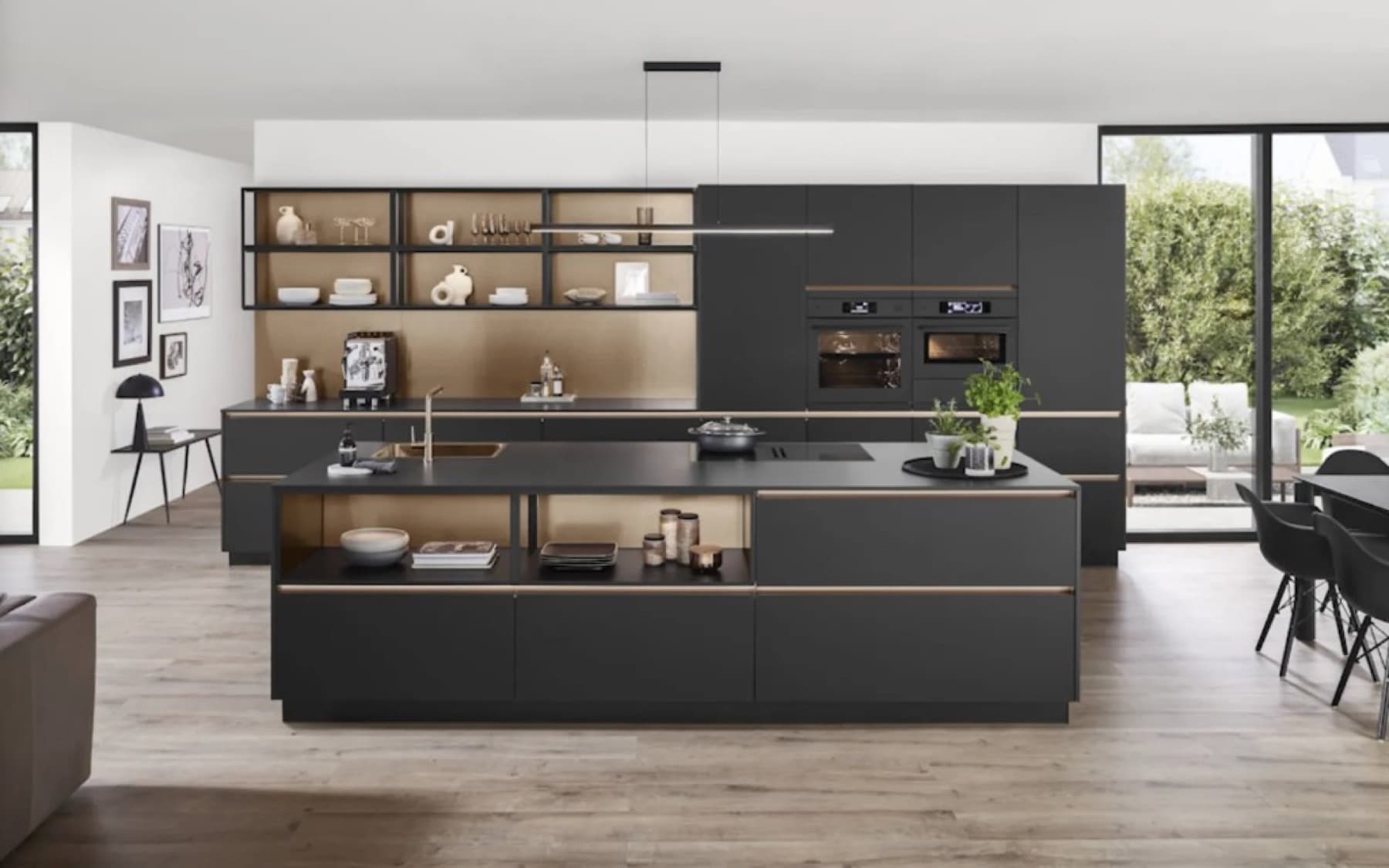 Open Plan kitchen Manhattan 2025 — VINT Homes